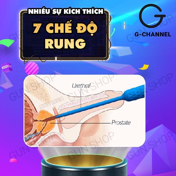 Que rung kích thích niệu đạo cho nam Leten