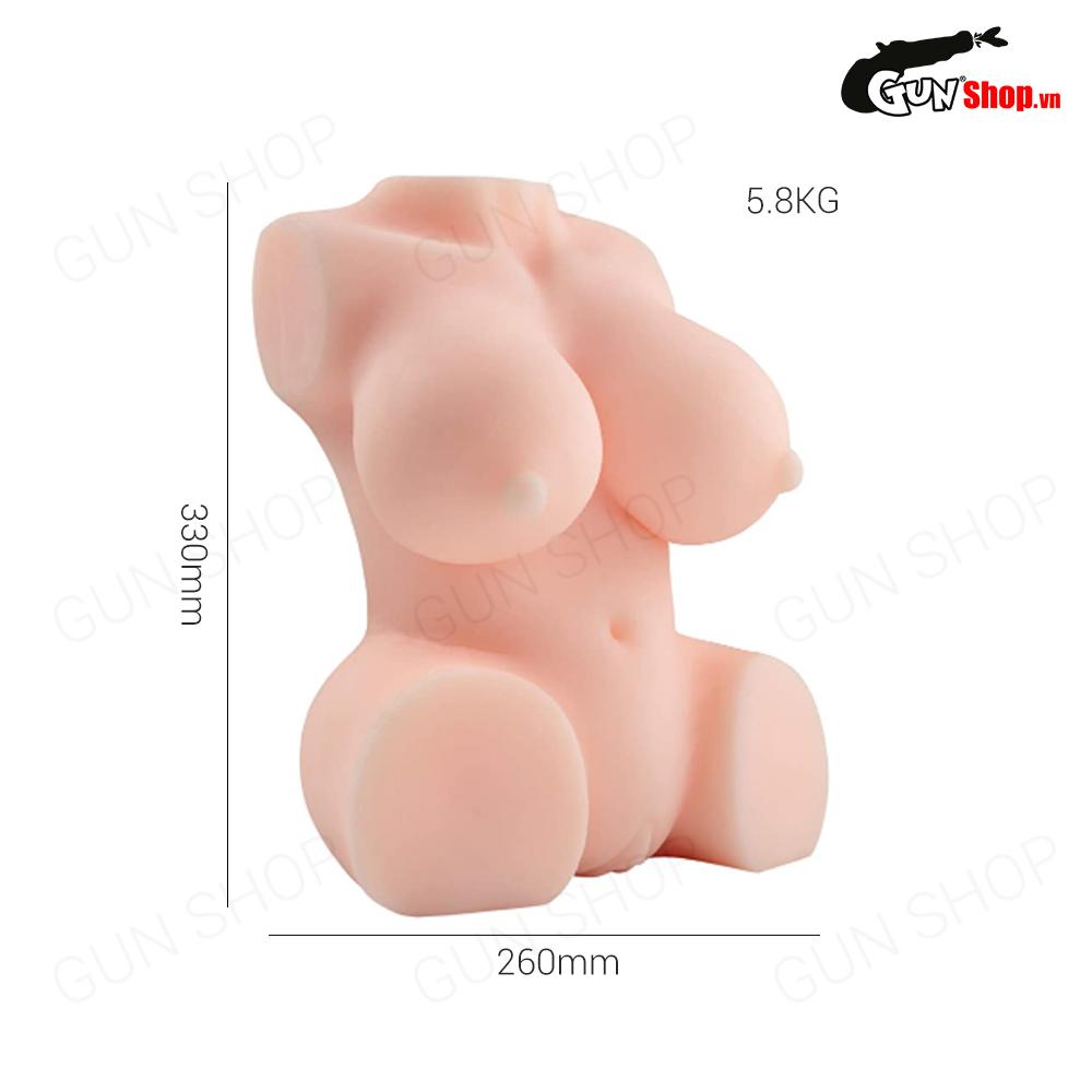 Búp bê tình dục bán thân silicon Sex Dolls Long Love 5.8kg
