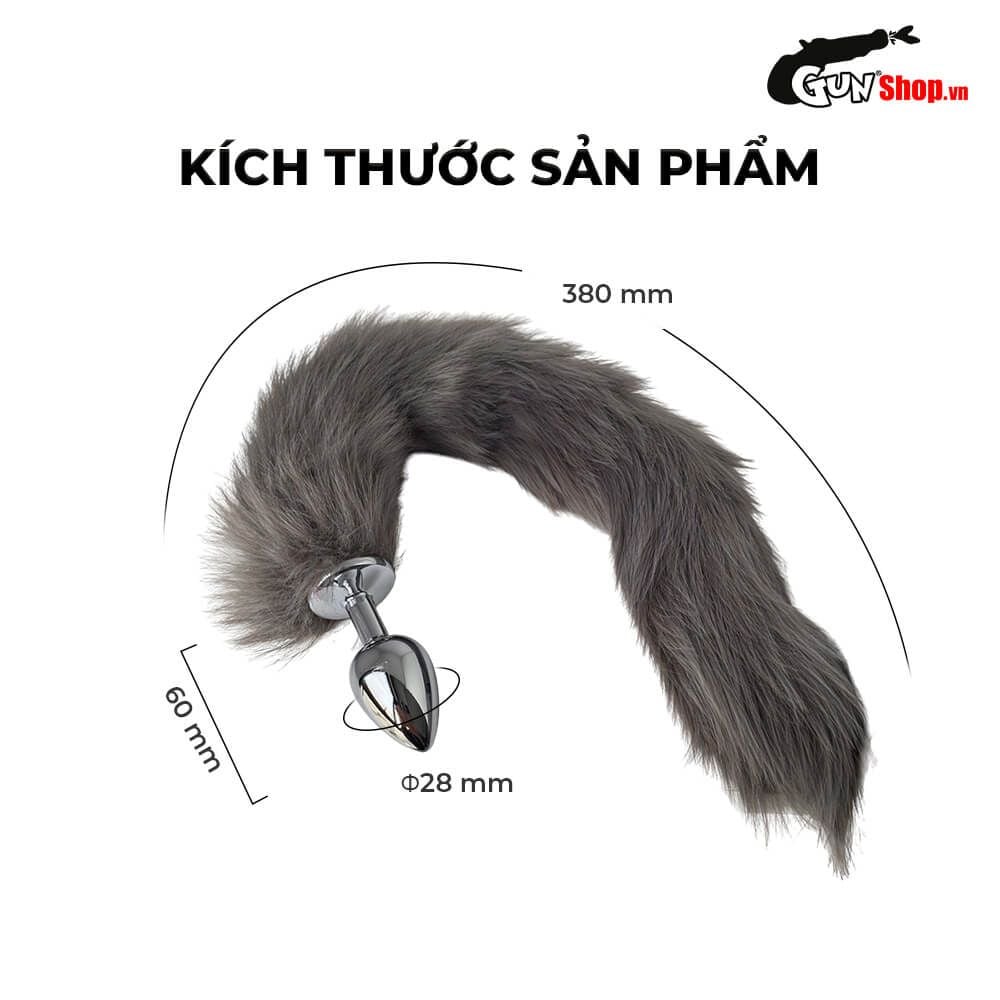 Đuôi cáo inox gắn hậu môn