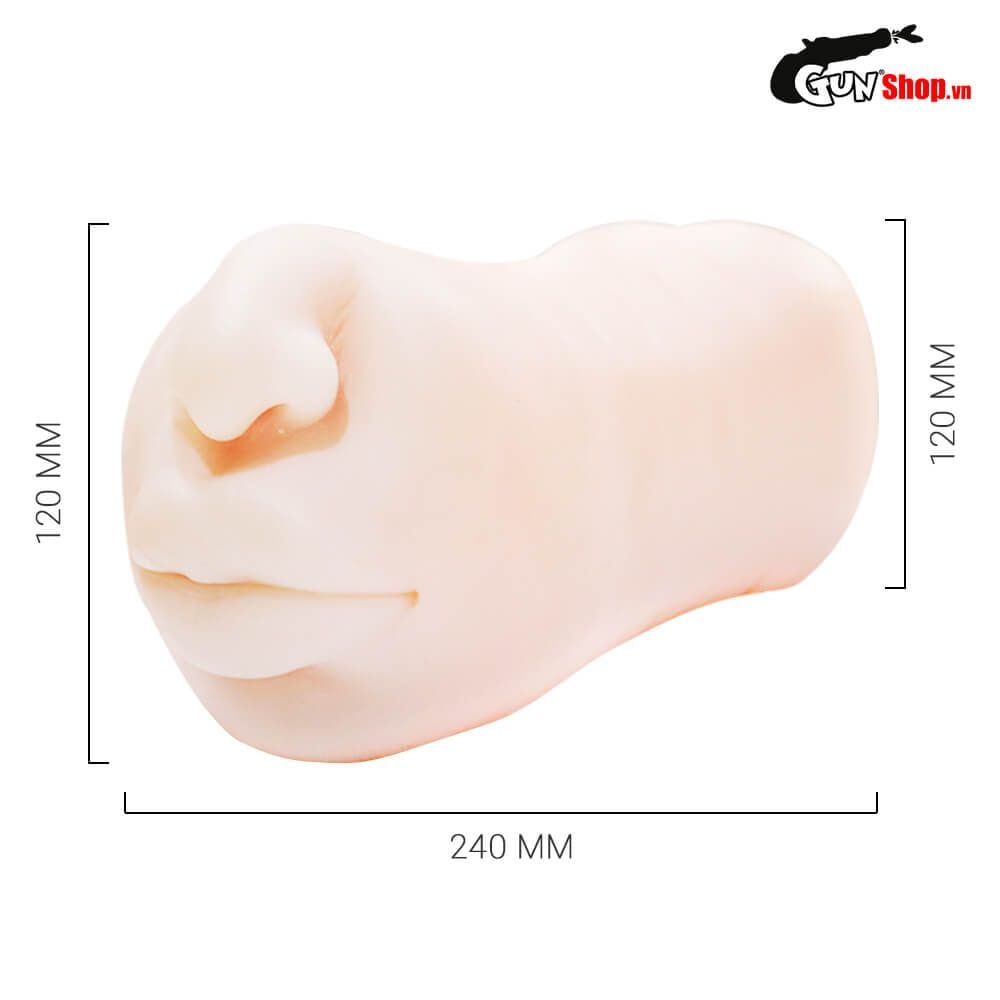 Miệng & âm đạo giả kèm hậu môn Jiuai Sanjo Sakurako 930g