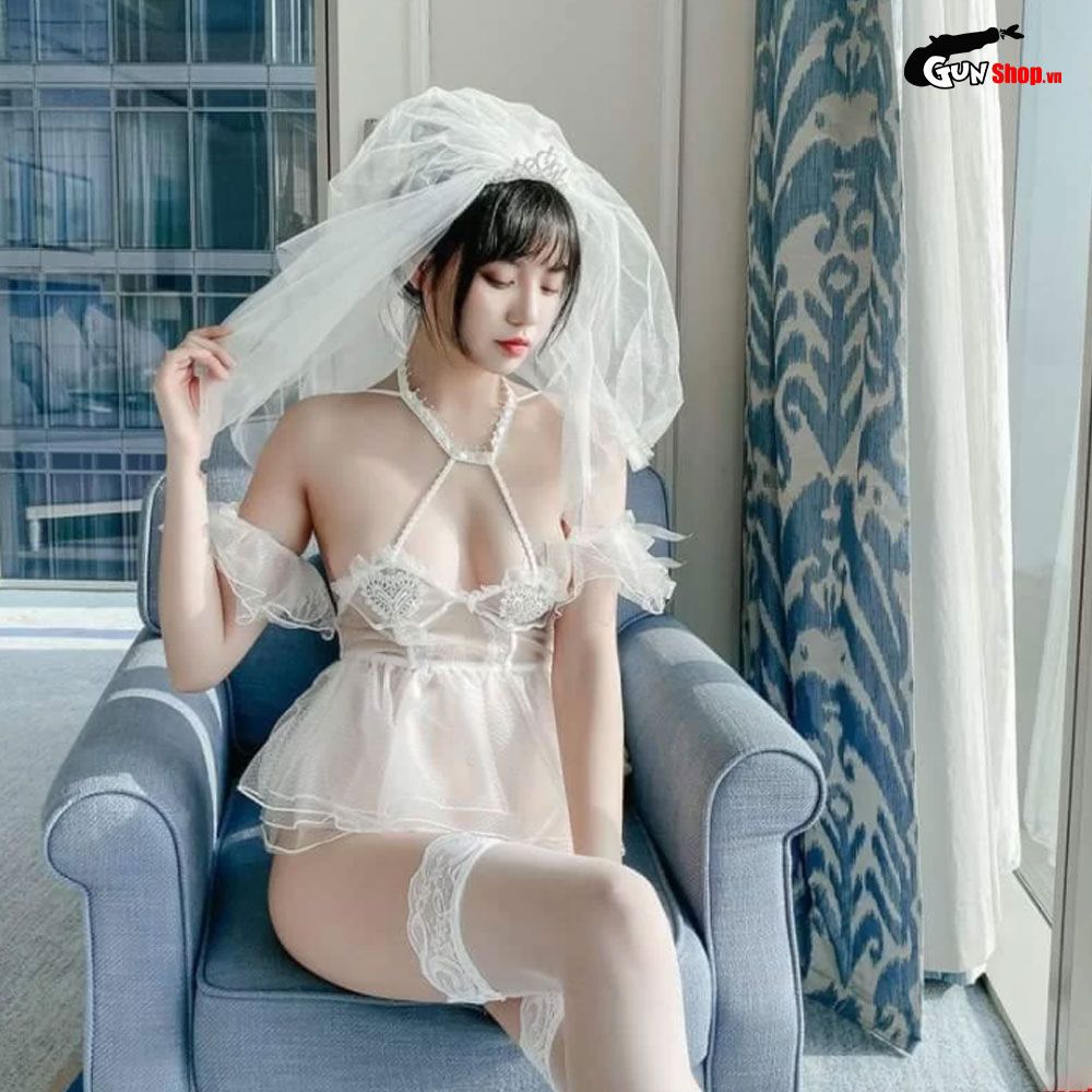 Thời trang sexy cosplay cô dâu đáng yêu CD02