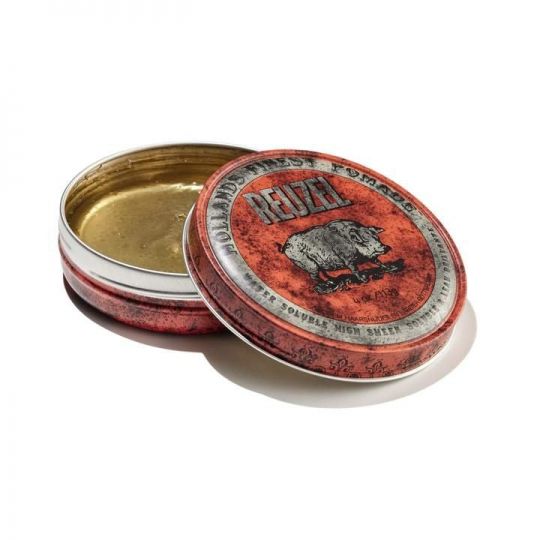 Sáp vuốt tóc Reuzel Red Pomade Water Soluble - Hộp 113gr