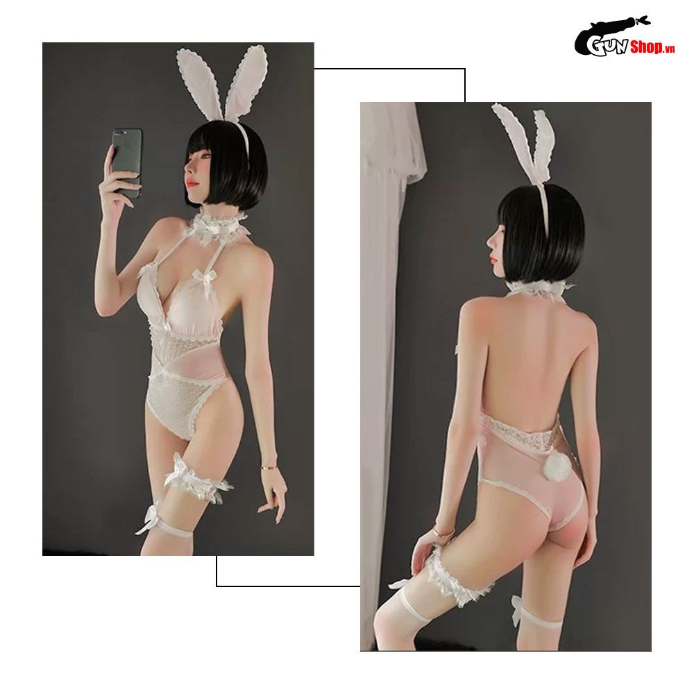 Thời trang sexy cosplay nàng thỏ trắng NT01