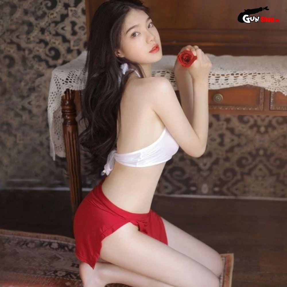 Thời trang cosplay cô thư ký sexy đỏ TK13