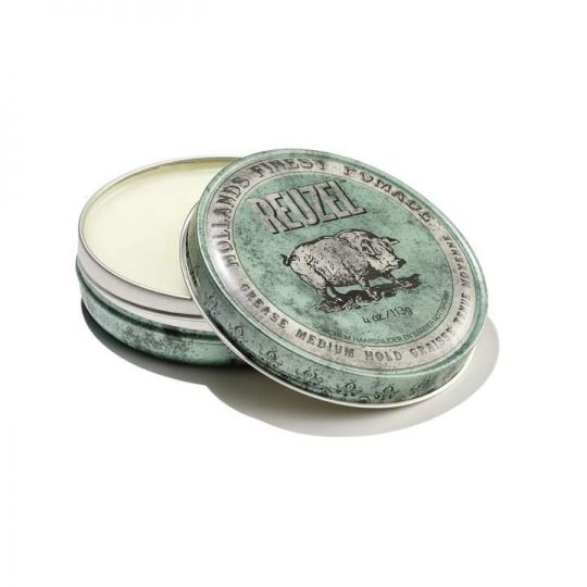 Sáp vuốt tóc Reuzel Green Pomade Grease - Hộp 113gr