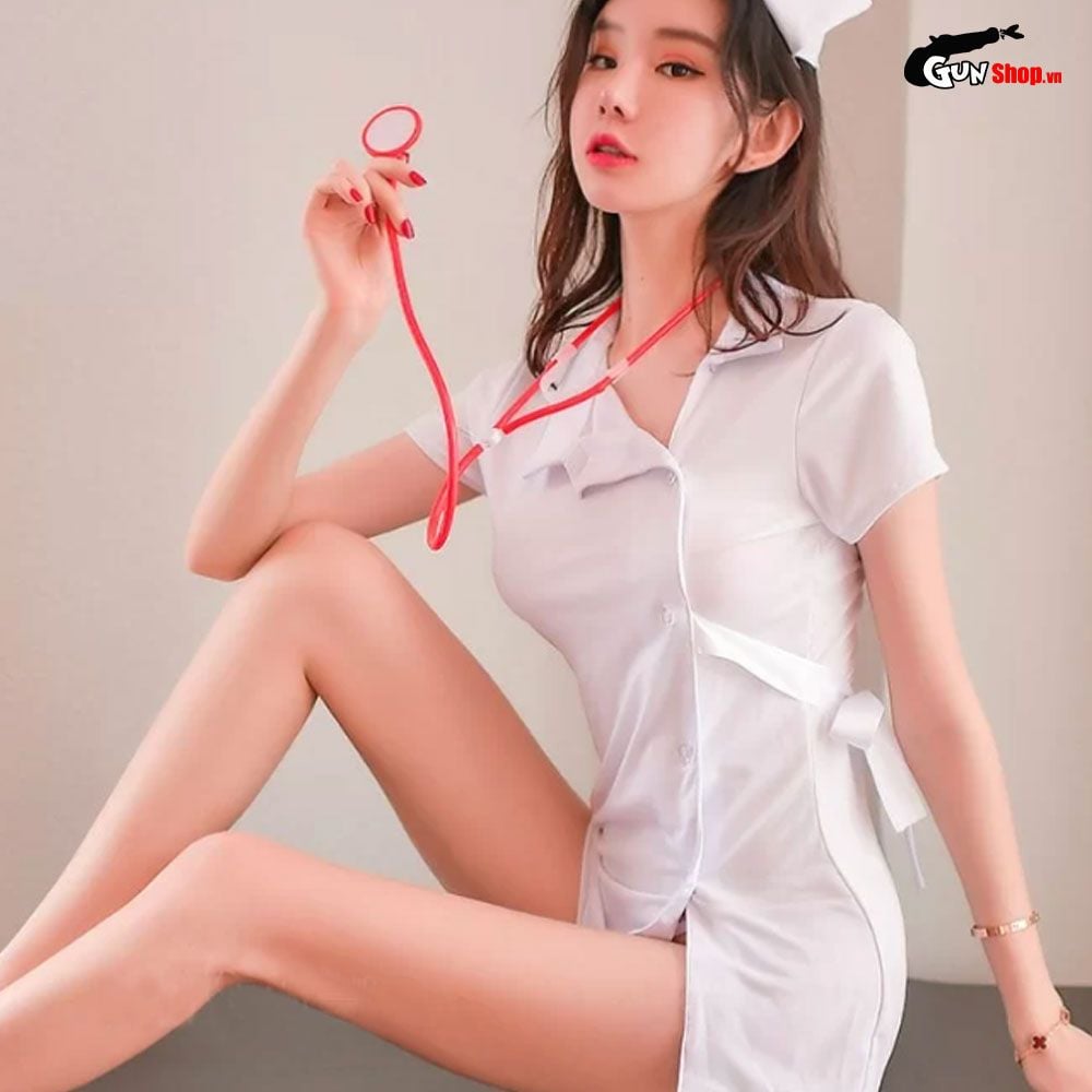 Thời trang sexy cosplay nữ y tá gợi cảm YT01