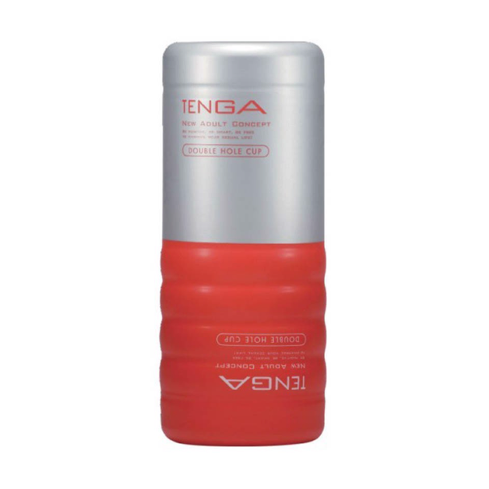 Âm đạo giả 2 đầu, nhỏ gọn Tenga Double Hole Cup