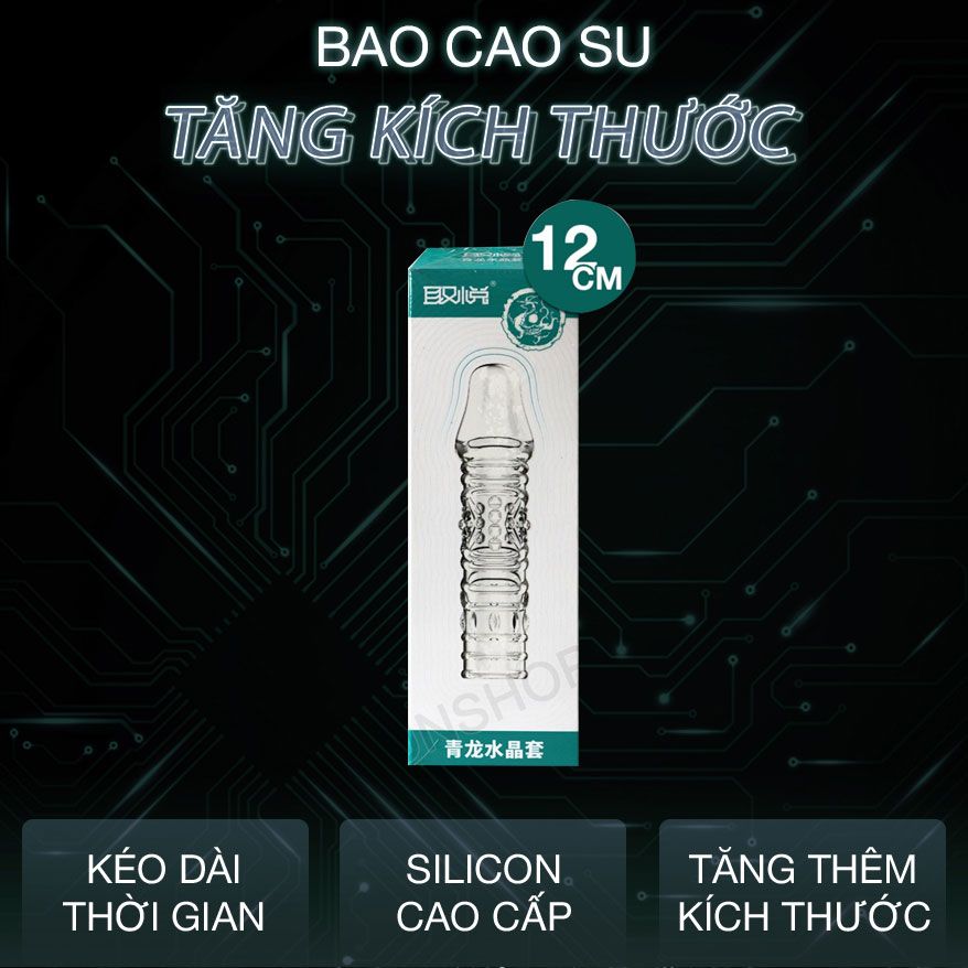 Bao cao su đôn dên Aichao - Hộp màu xanh