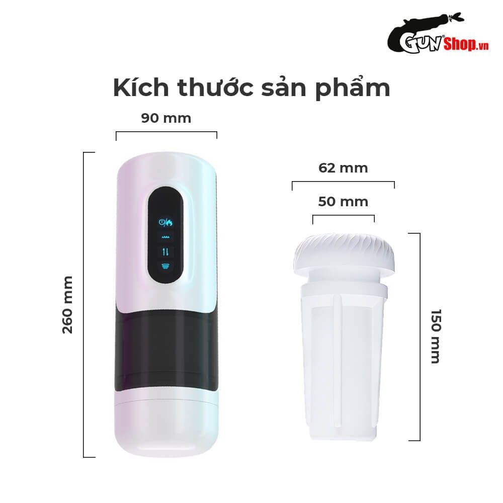 Âm đạo giả đa năng Toyschool White