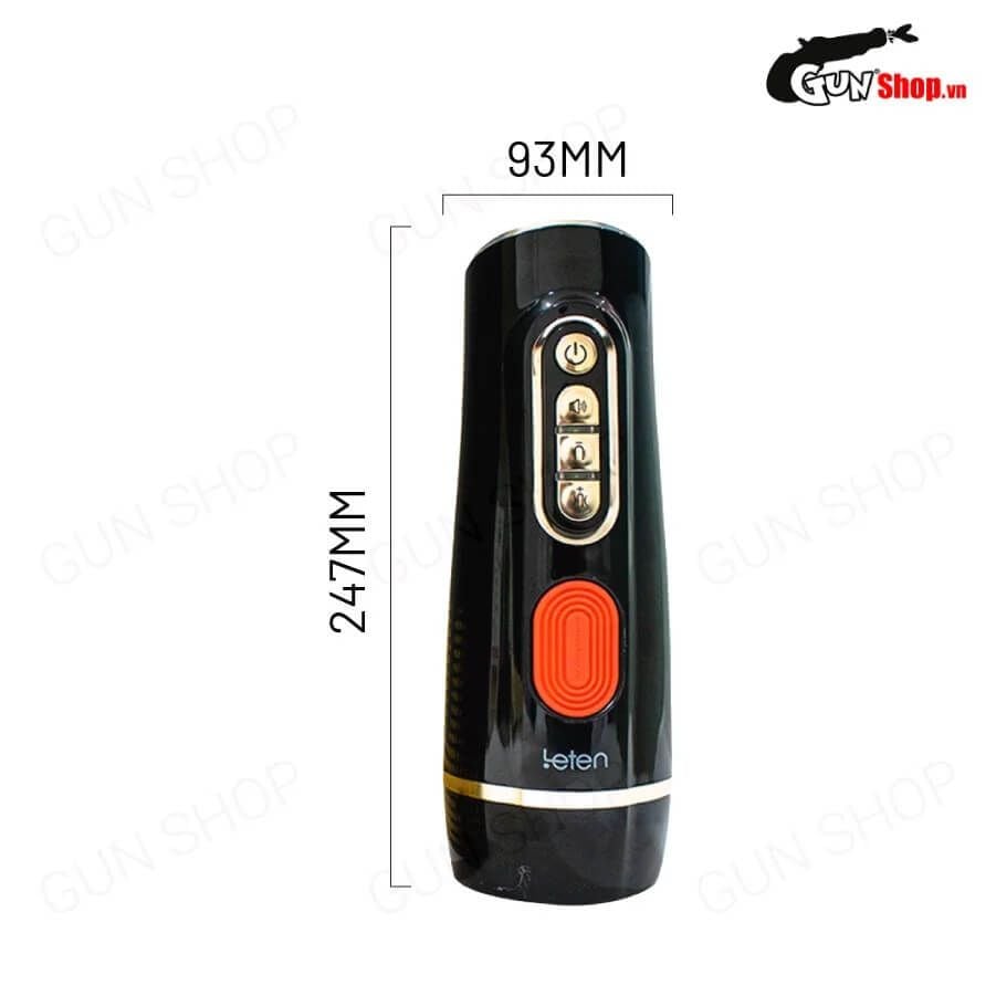 Âm đạo giả đa năng Leten Sucking & Vibrating Male Masturbator V3
