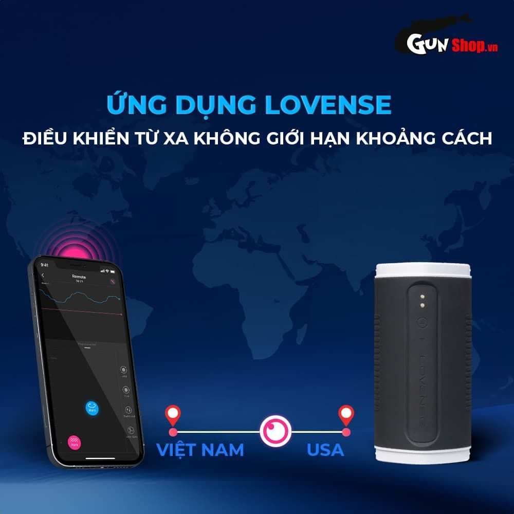 Âm đạo giả đa năng Lovense Calor