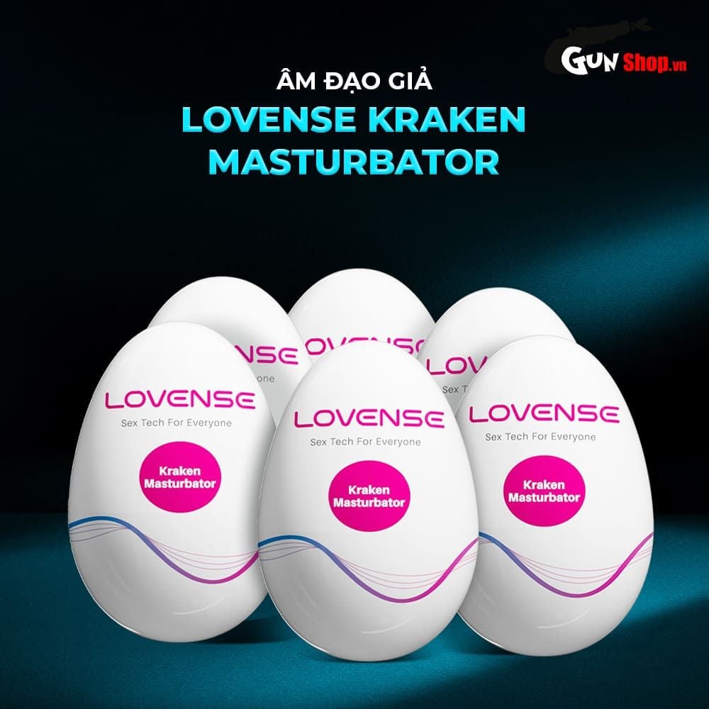 Âm đạo giả Lovense Kraken Masturbator (Giao ngẫu nhiên 1 trong 6 loại)