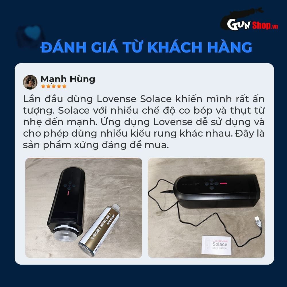 Âm đạo giả đa năng Lovense Solace