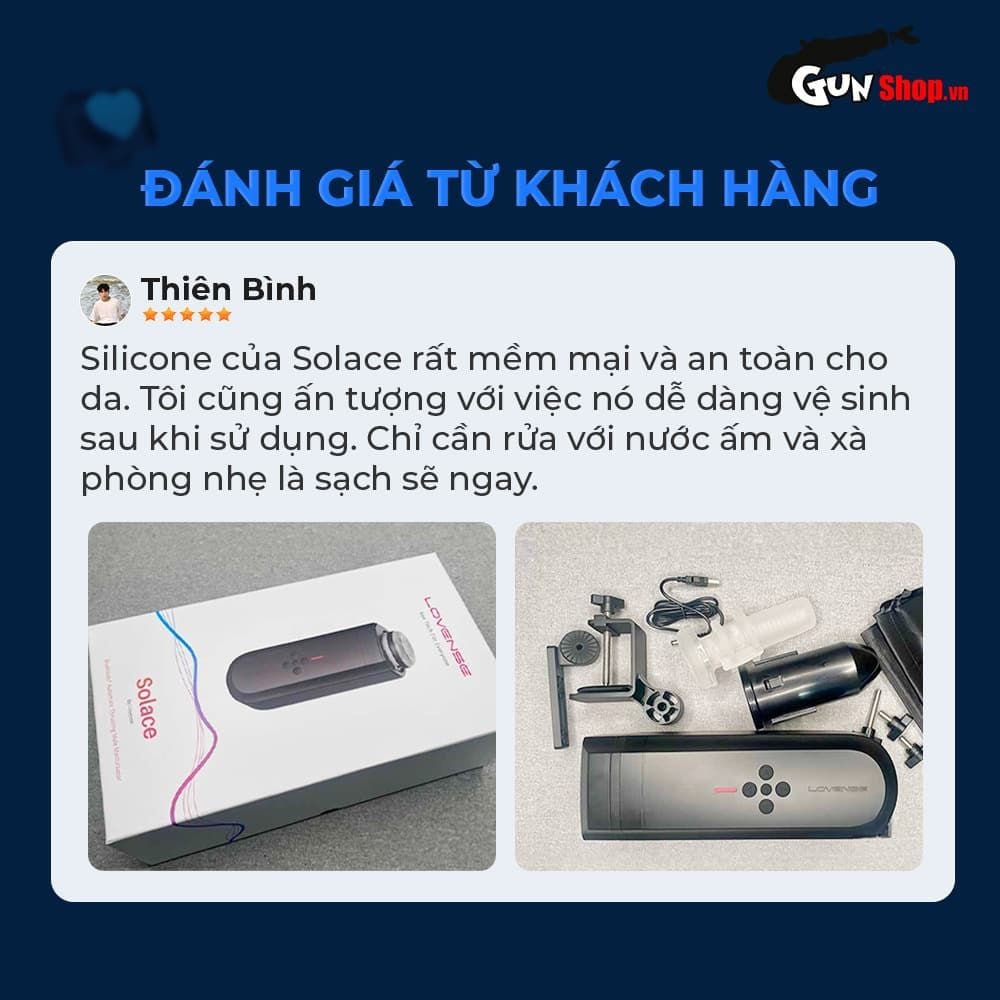 Âm đạo giả đa năng Lovense Solace