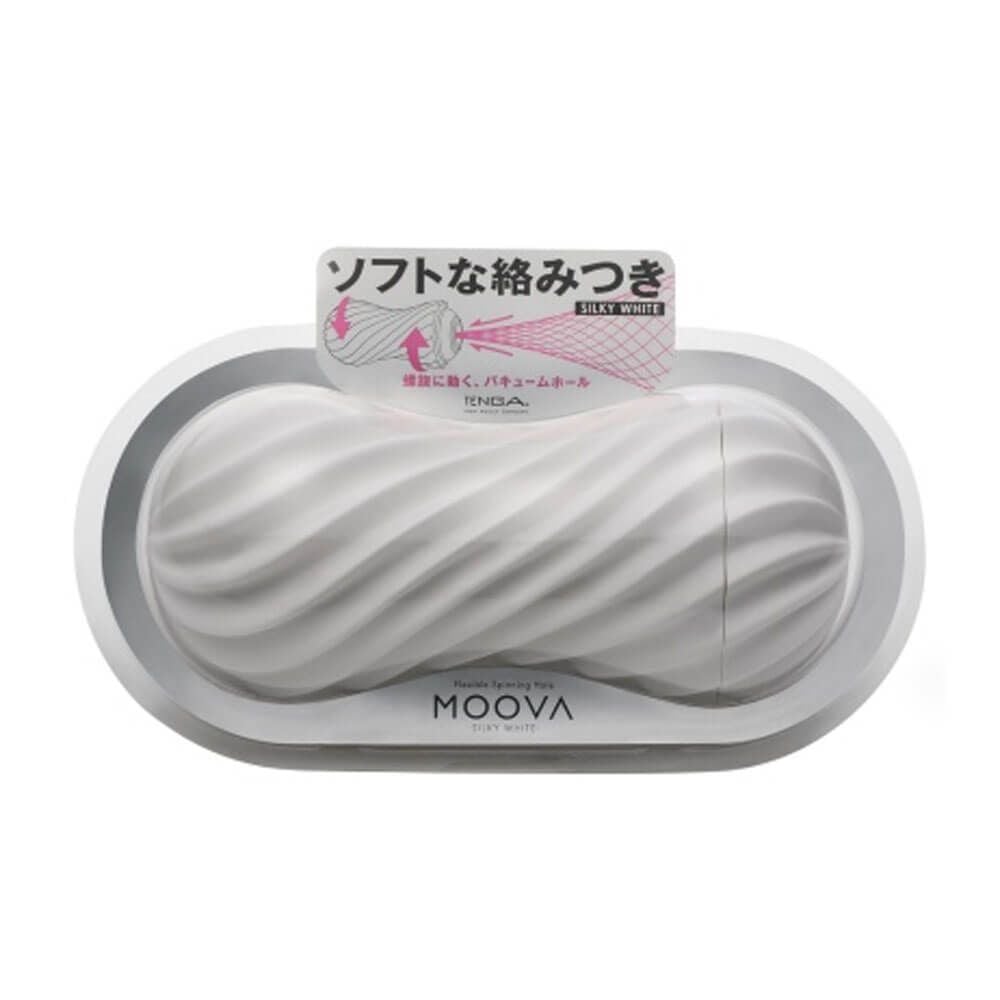 Âm đạo giả Tenga Moova Silky White