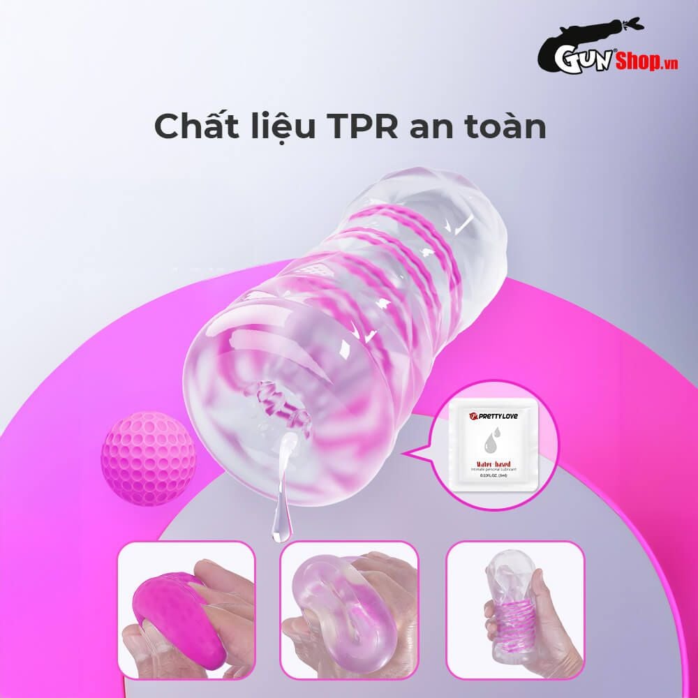 Âm đạo giả Pretty Love Fantasy Masturbator Pink