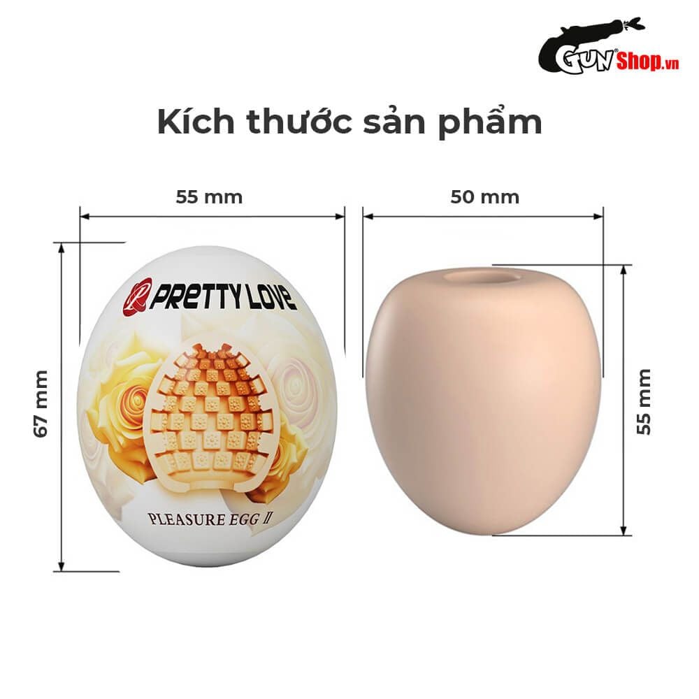 Âm đạo giả Pretty Love Pleasure Egg II