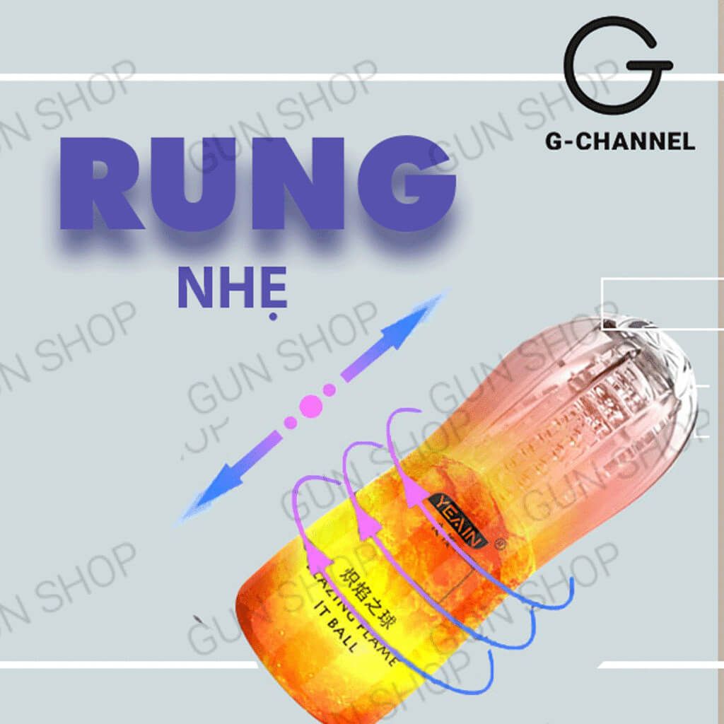 Âm đạo giả có rung Yeain