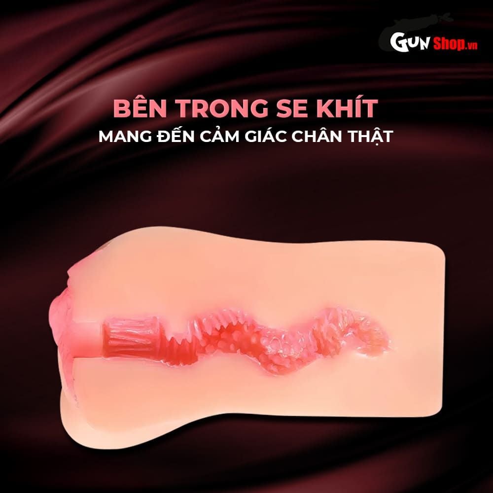 Âm đạo giả nguyên khối silicon Shelly Play Anus 530g