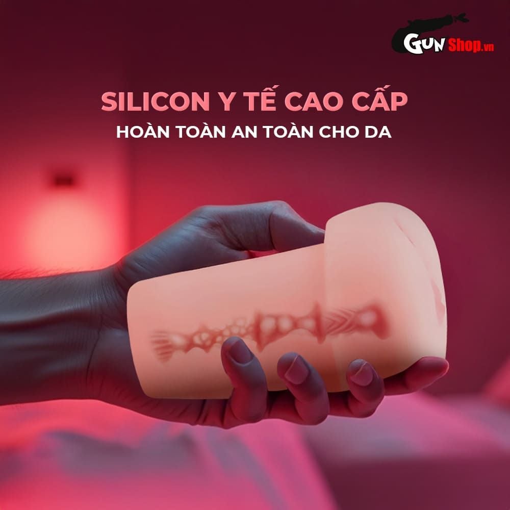 Âm đạo giả nguyên khối silicon Shelly Play Duce 390g