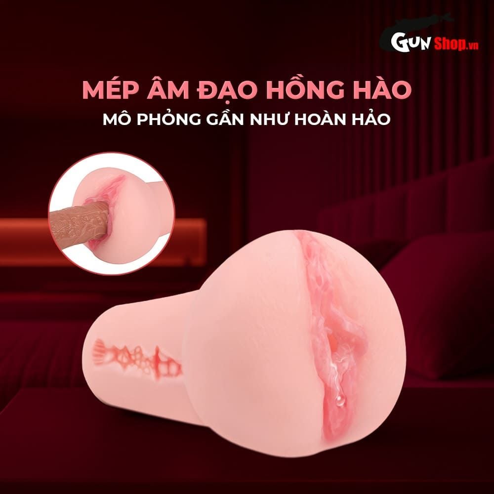 Âm đạo giả nguyên khối silicon Shelly Play Duce 390g