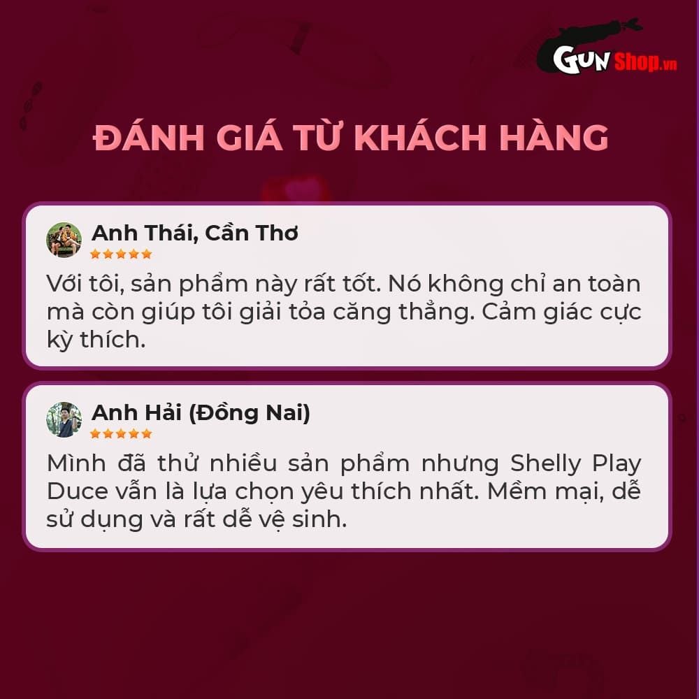 Âm đạo giả nguyên khối silicon Shelly Play Duce 390g