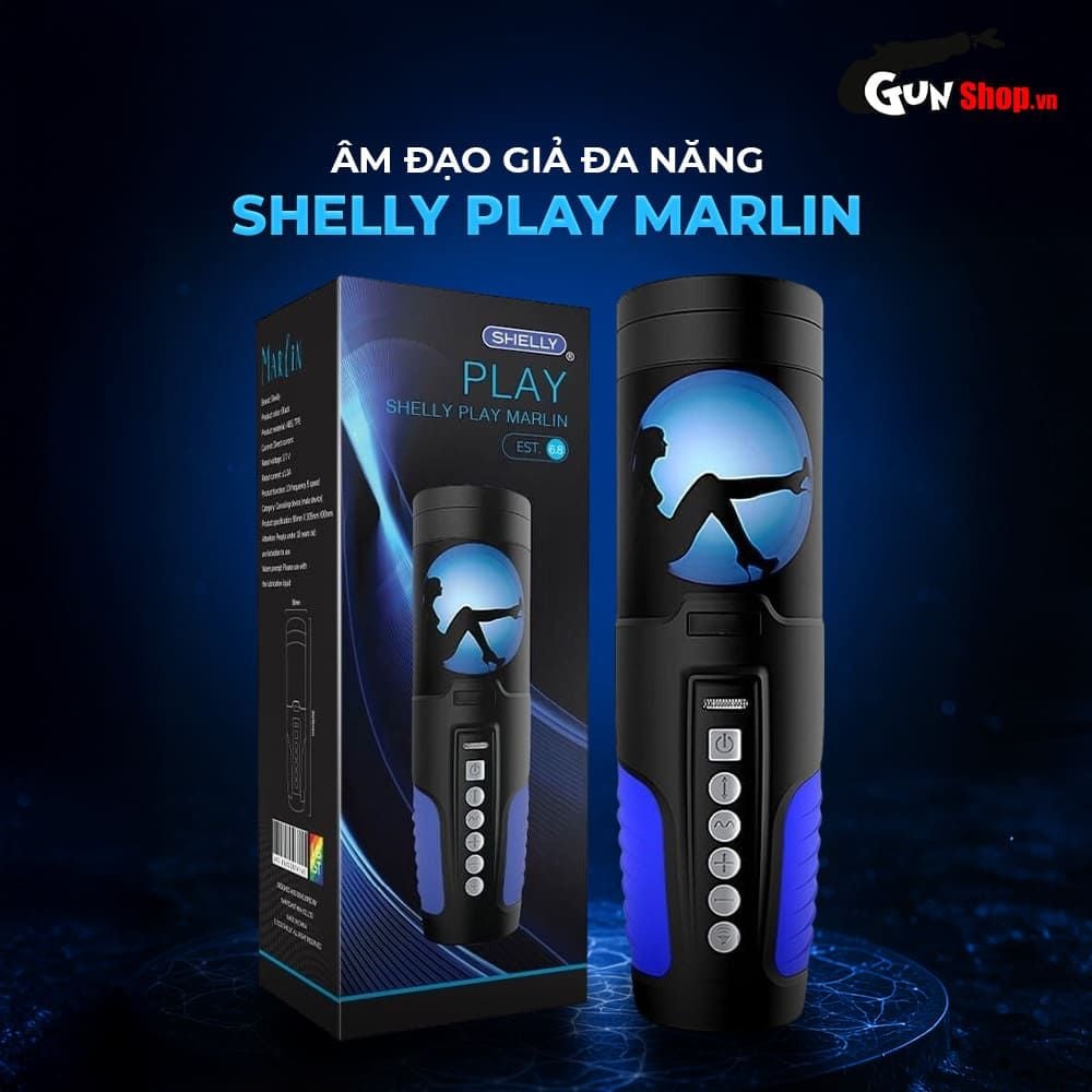 Âm đạo giả đa năng Shelly Play Marlin
