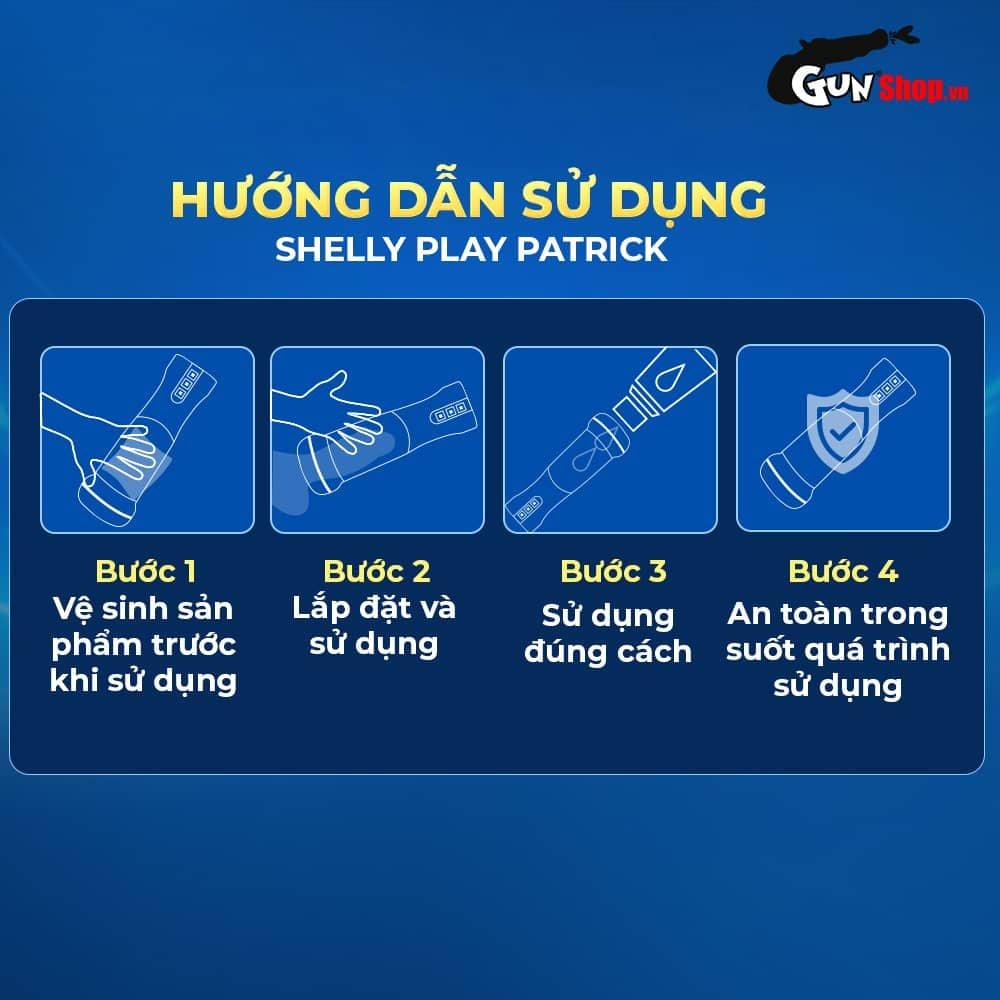Âm đạo giả đa năng Shelly Play Patrick