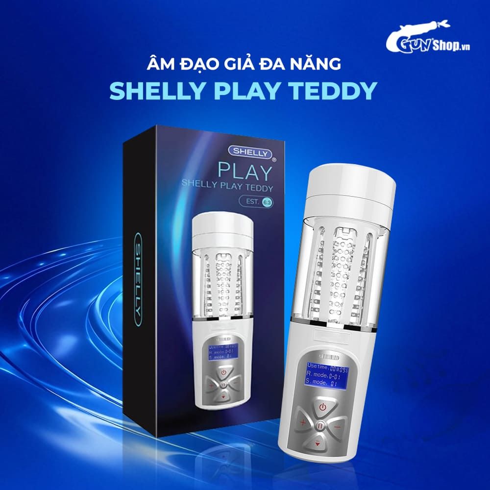 Âm đạo giả đa năng Shelly Play Teddy
