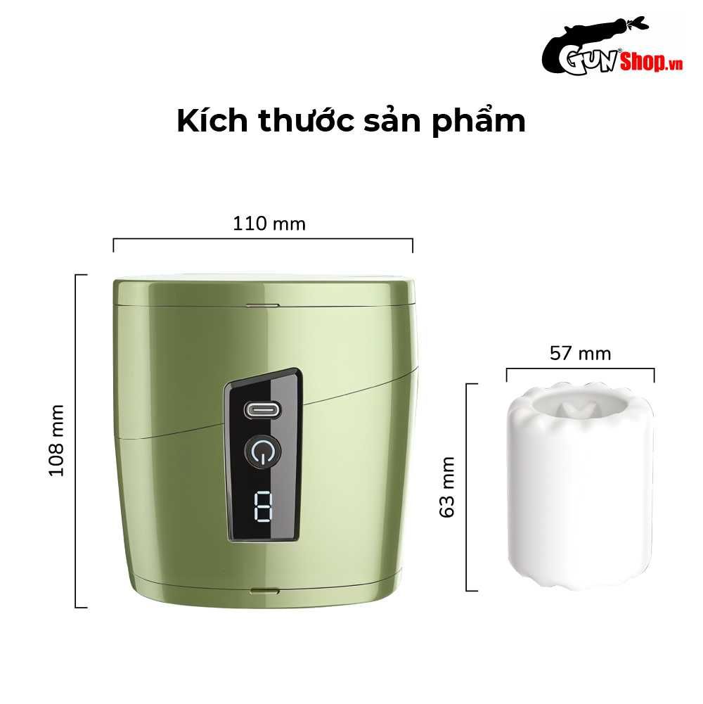 Âm đạo giả rung thụt tự động Shelly Play Velveta