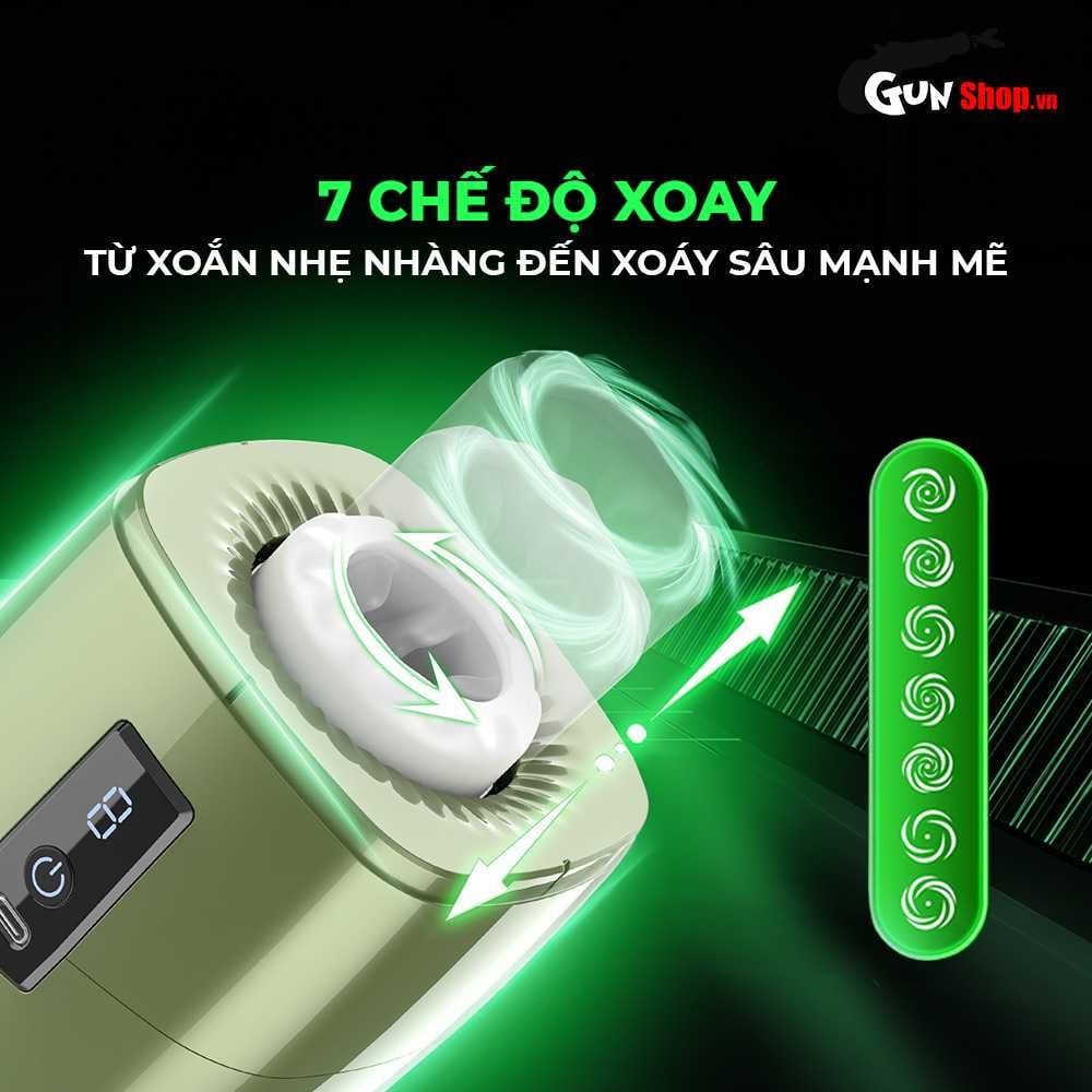 Âm đạo giả rung thụt tự động Shelly Play Velveta