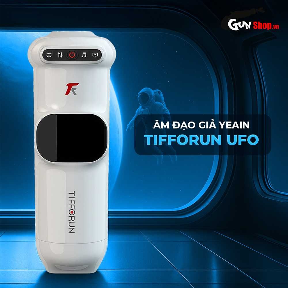 Âm đạo giả rung thụt tự động Yeain Tifforun UFO