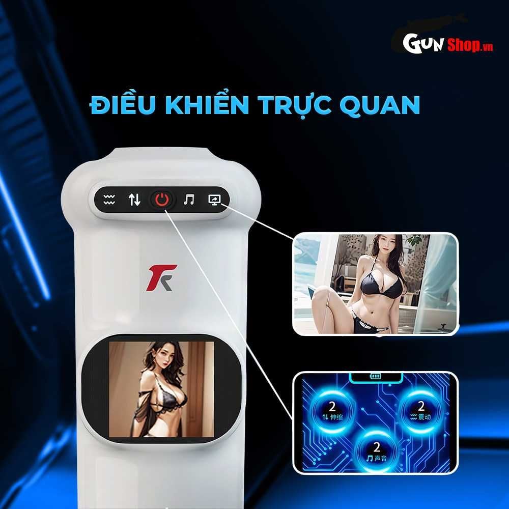 Âm đạo giả rung thụt tự động Yeain Tifforun UFO