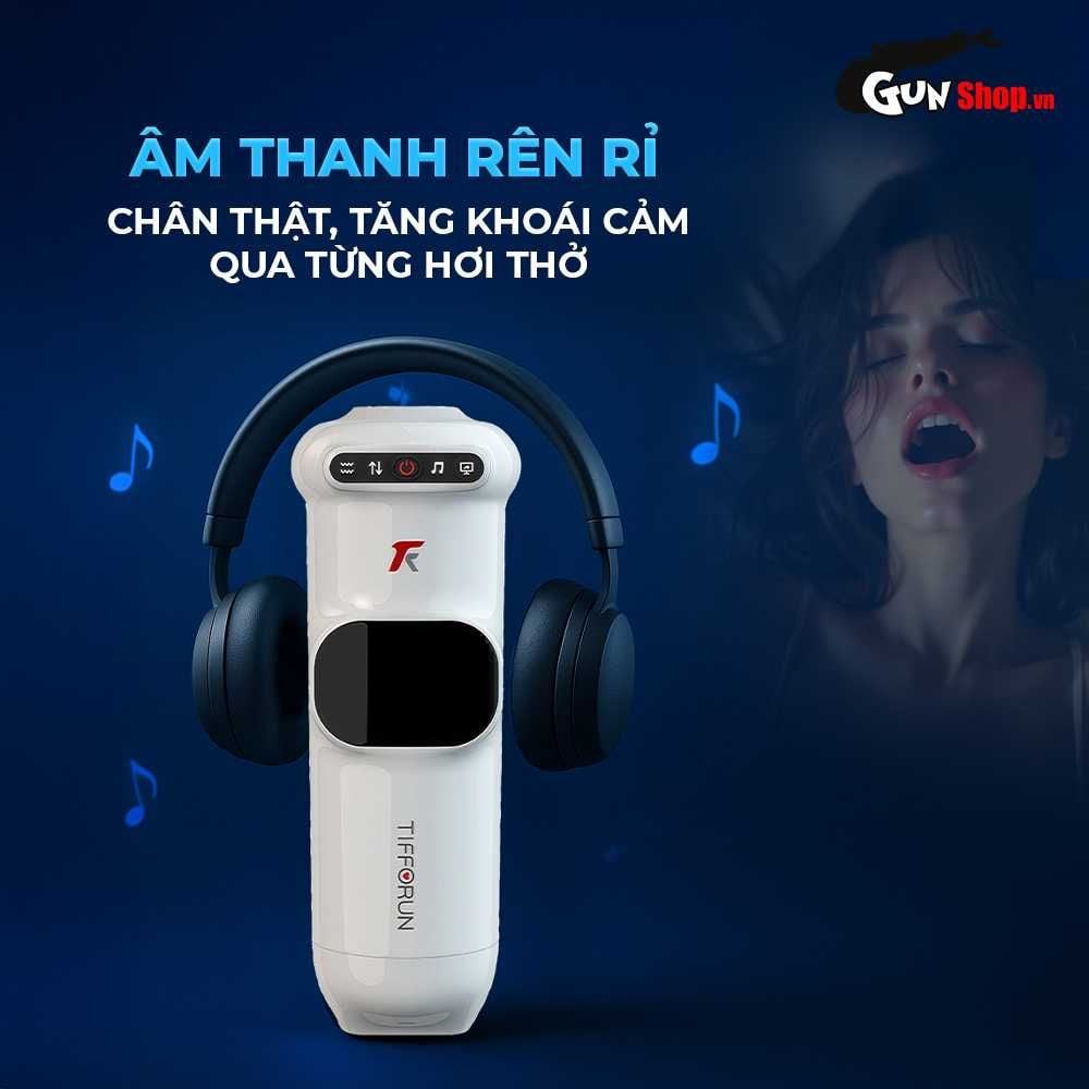 Âm đạo giả rung thụt tự động Yeain Tifforun UFO