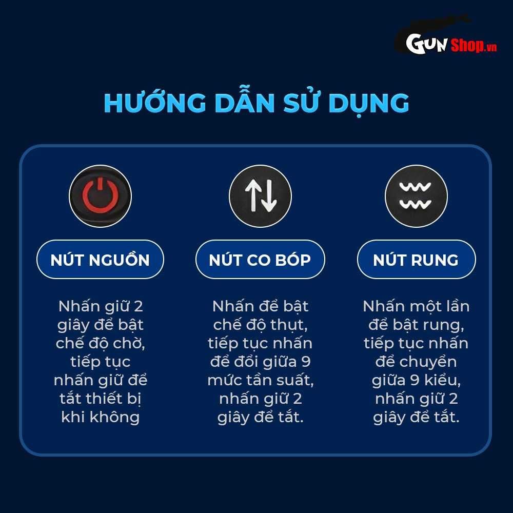 Âm đạo giả rung thụt tự động Yeain Tifforun UFO