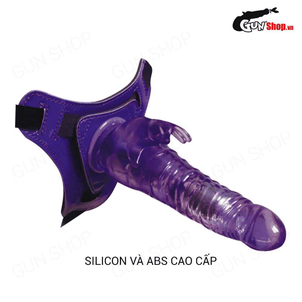 Dương vật giả có dây đeo - Aphrodisia Harness Rabbit Dong 8.5 inch