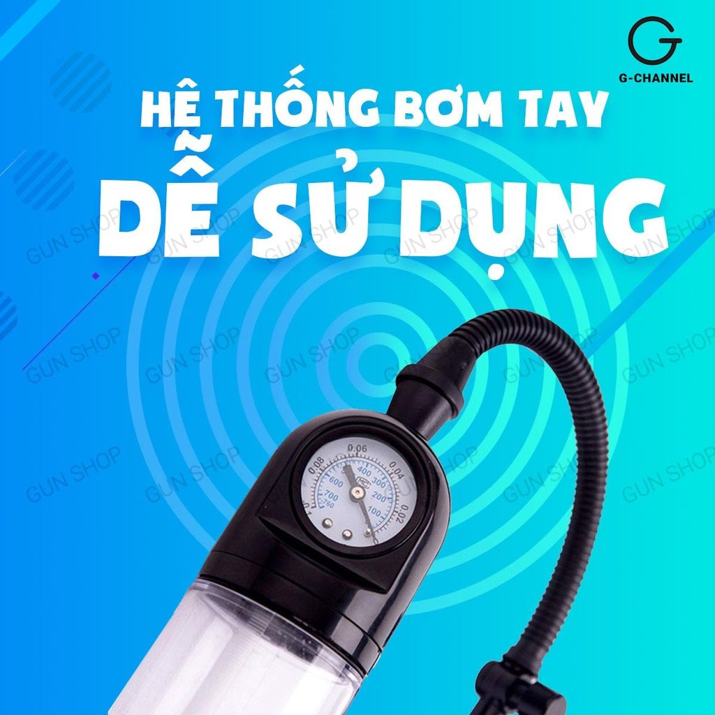 Máy tập tăng kích thước dương vật Penis Pump Men Powerup