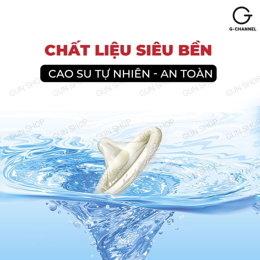 Bao cao su Toshiro Trơn - Mỏng trơn - Hộp 10 cái