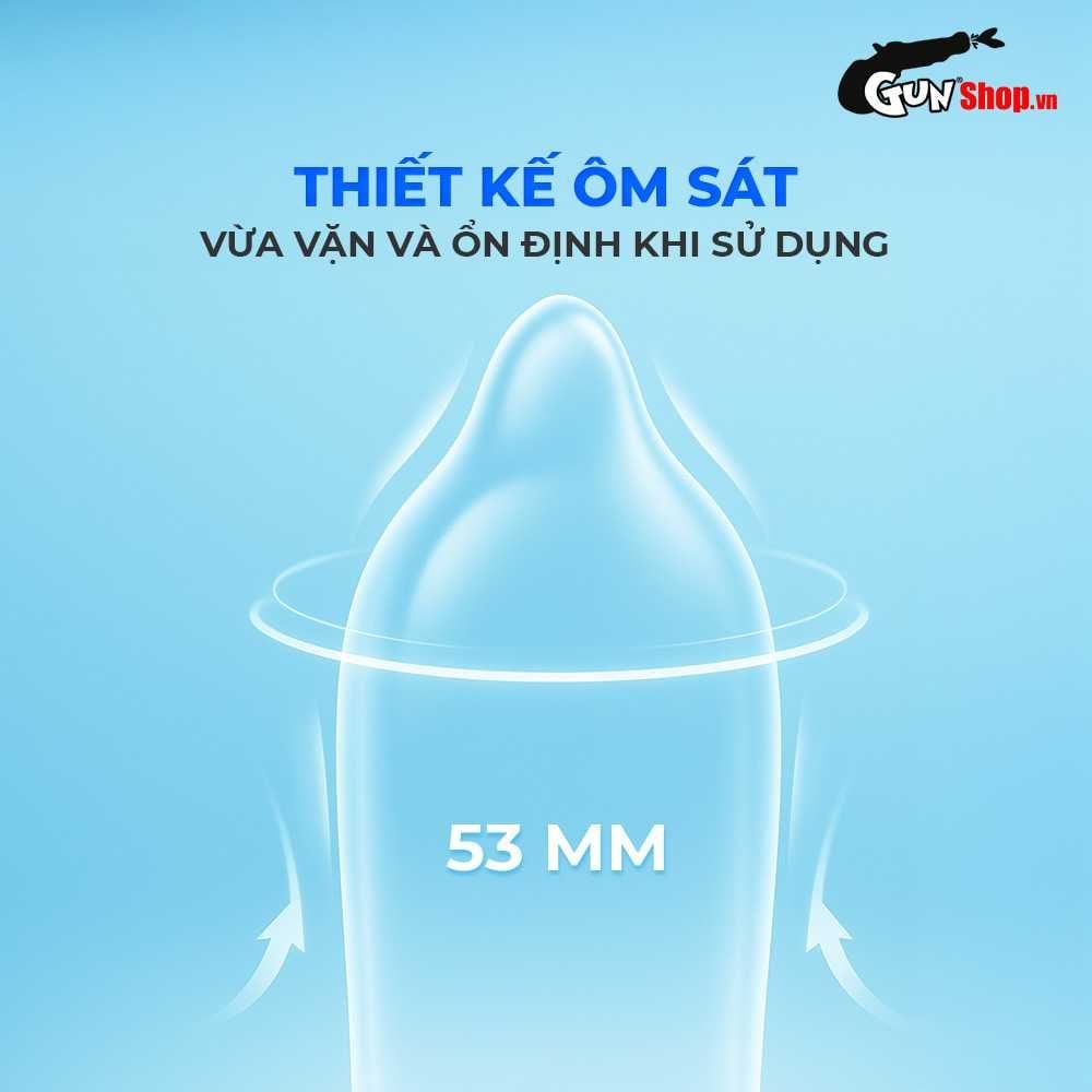 Bao cao su Okamoto Skinless Skin Super Lubricative - Siêu bôi trơn - Hộp 10 cái