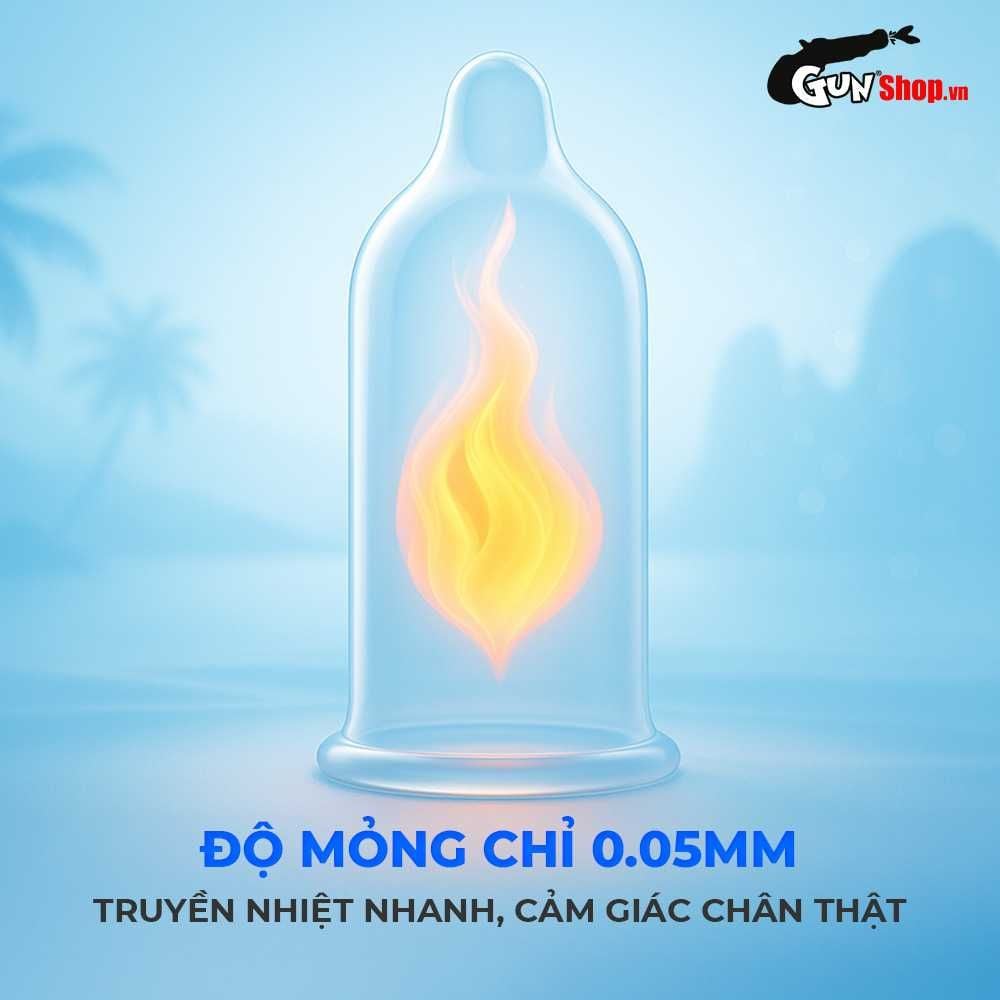 Bao cao su Okamoto Skinless Skin Super Lubricative - Siêu bôi trơn - Hộp 10 cái