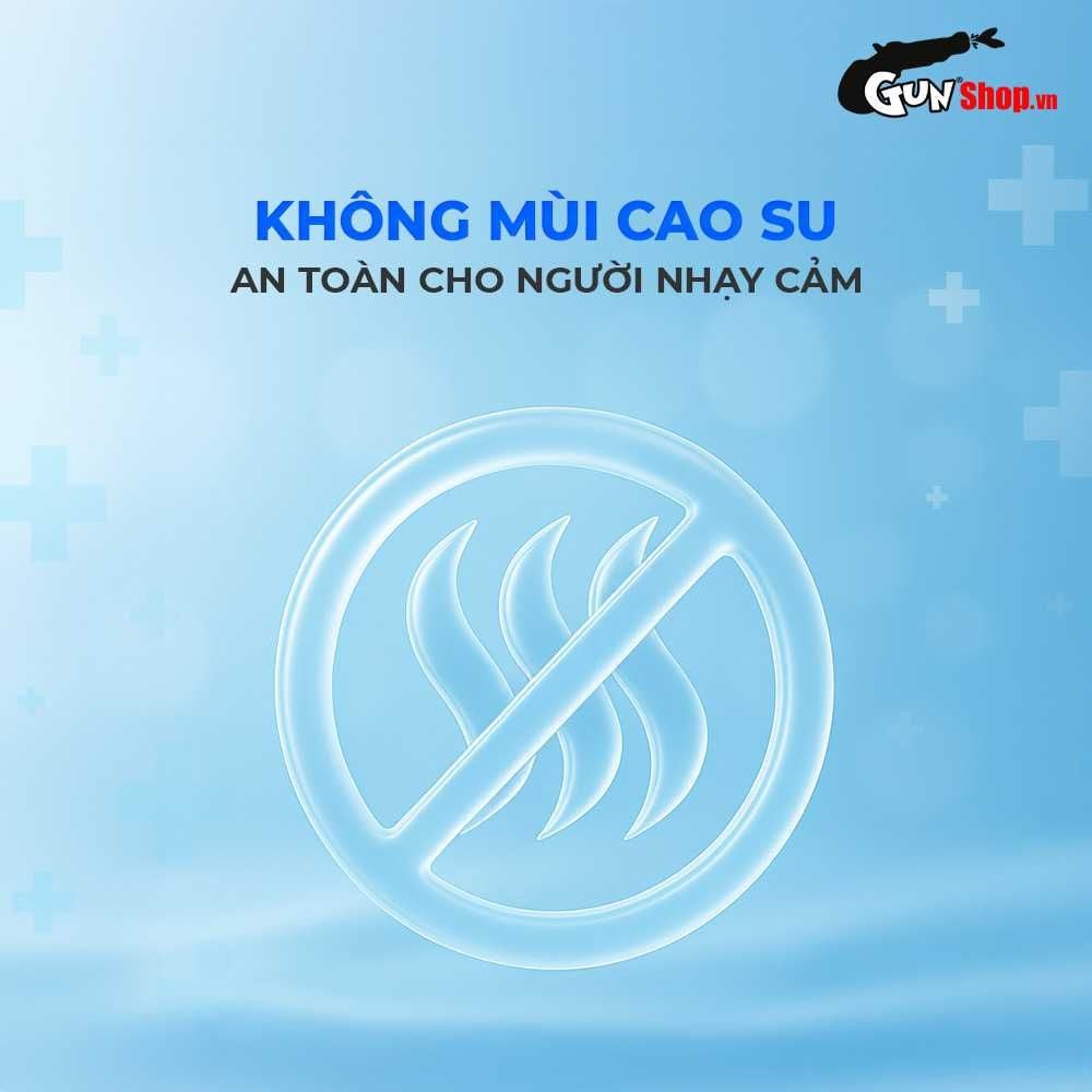 Bao cao su Okamoto Skinless Skin Super Lubricative - Siêu bôi trơn - Hộp 10 cái