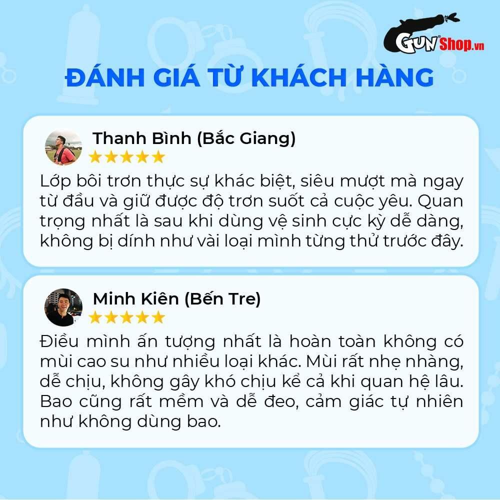 Bao cao su Okamoto Skinless Skin Super Lubricative - Siêu bôi trơn - Hộp 10 cái