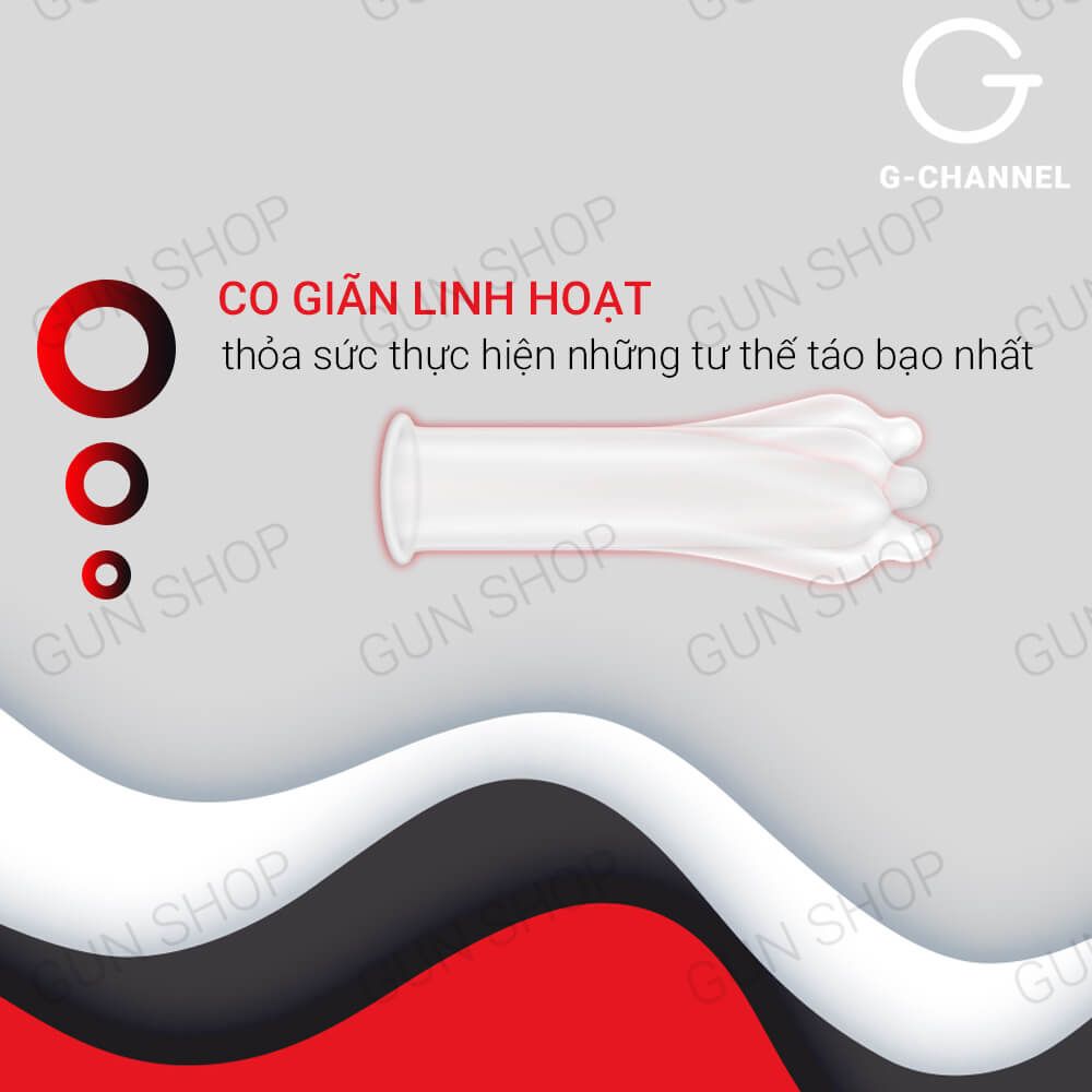 Bao cao su Cá Ngựa - Kéo dài thời gian - Hộp 12 cái