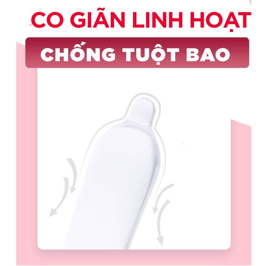 Bao cao su Sagami Exceed 2000 - Siêu mỏng 0.03mm - Hộp 12 cái