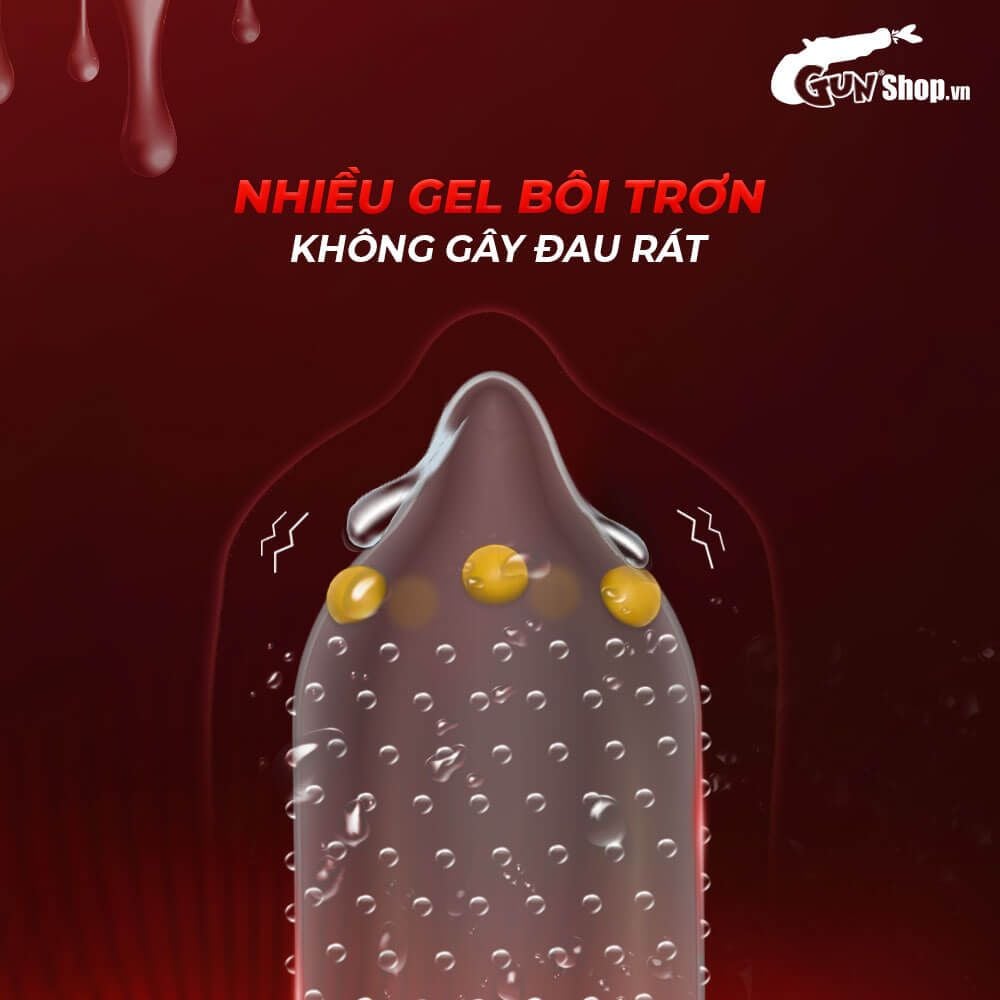 Bao cao su X-men - Bi to và gai li ti - Hộp 1 cái