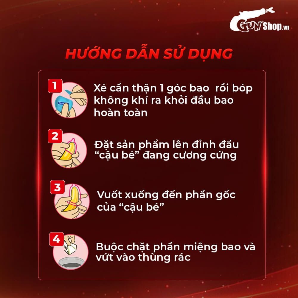 Bao cao su X-men - Bi to và gai li ti - Hộp 1 cái