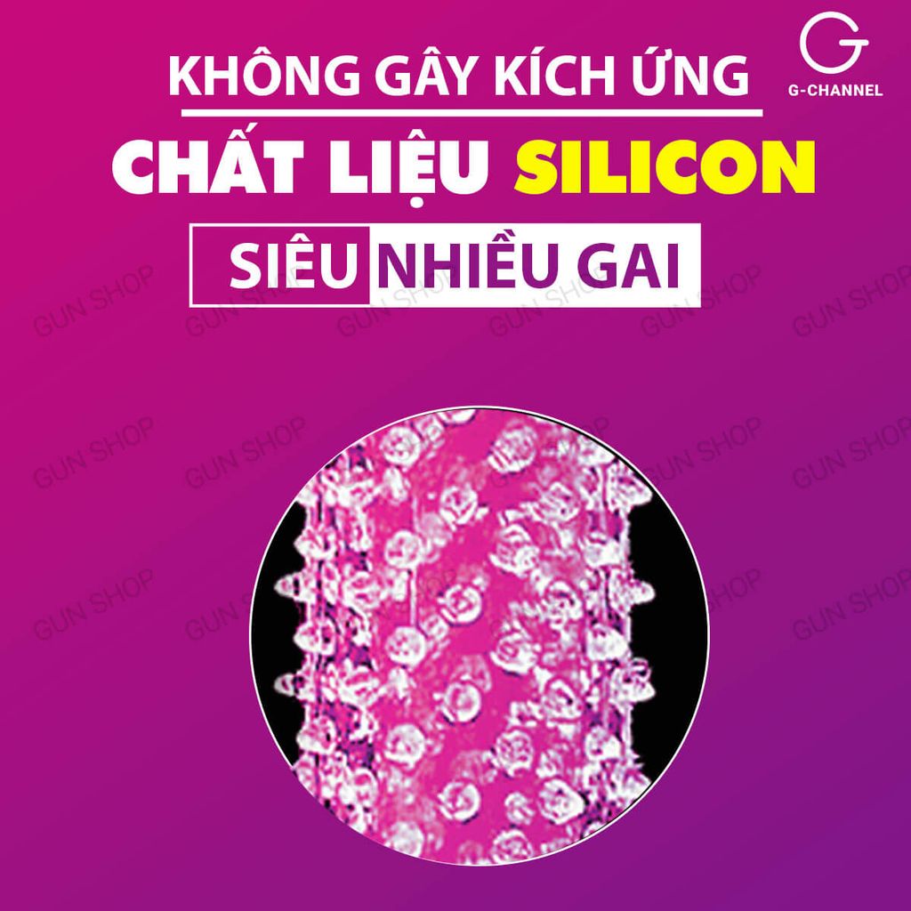 Bao cao su đôn dên Baile Crytal Sleeve