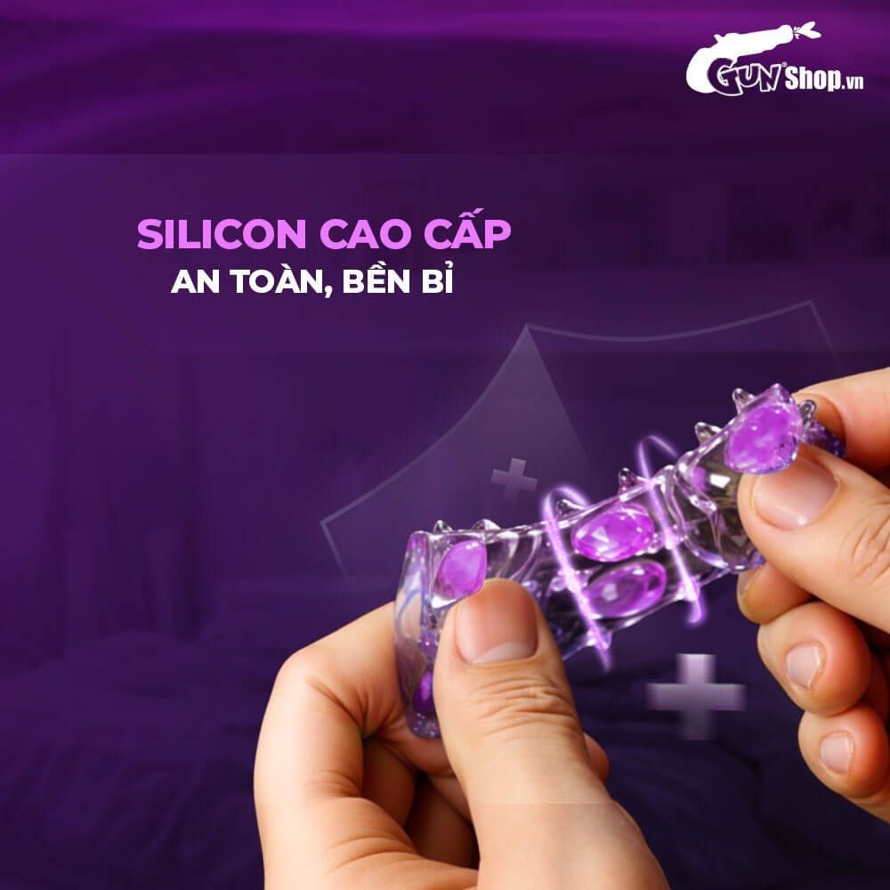 Bao cao su đôn dên khúc tăng kích thước Baile (Màu ngẫu nhiên)