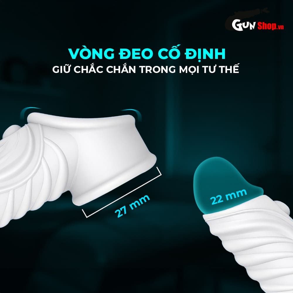 Bao cao su đôn dên Shelly Play Parker hở quy đầu