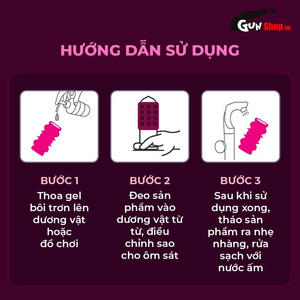 Bao cao su đôn dên khúc Shelly Play Sensory (Giao ngẫu nhiên)